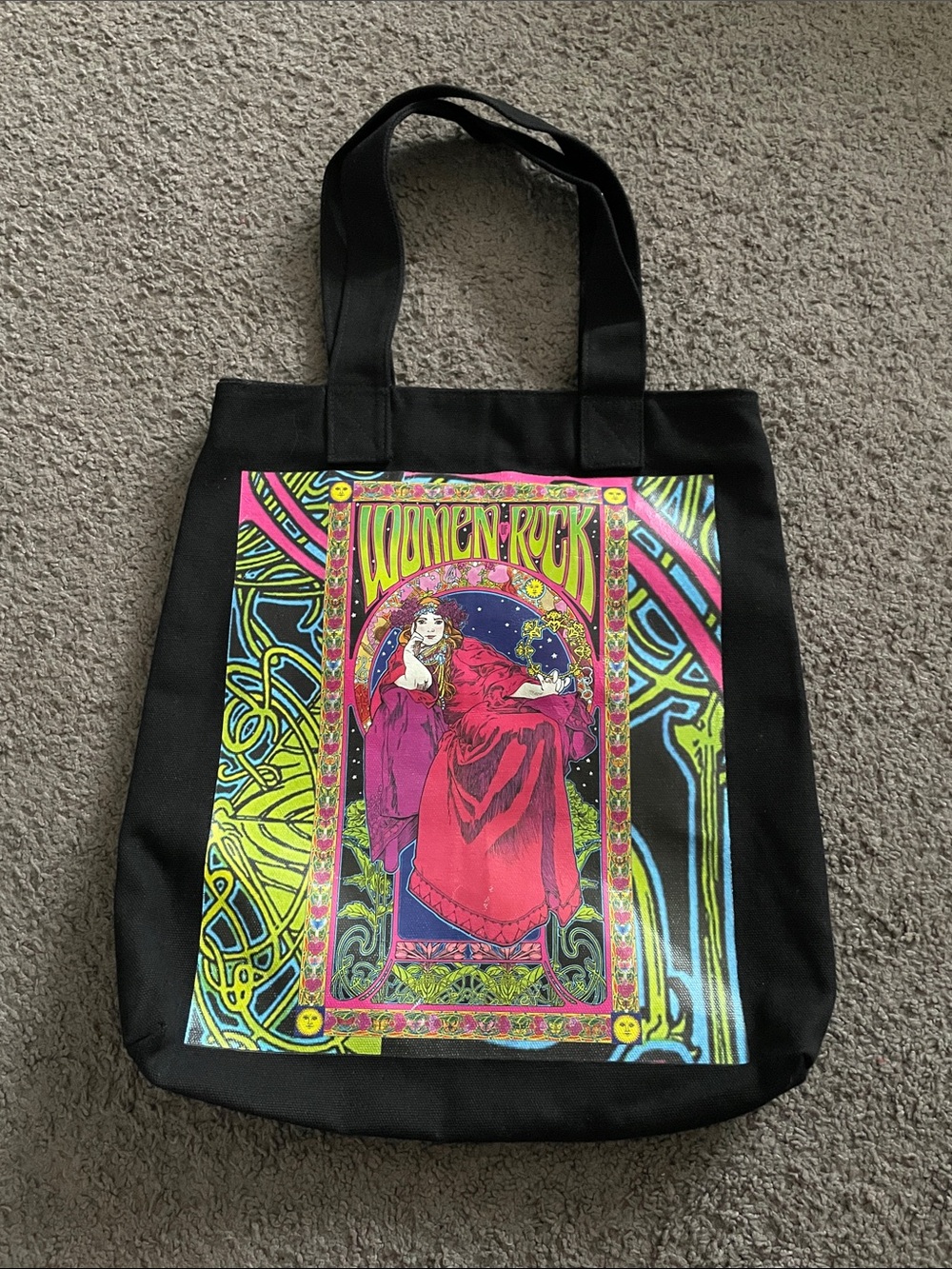 Rare Women of Rock tote bag